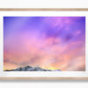 Pink Sky Mountain Sunset Queenstown, New Zealand