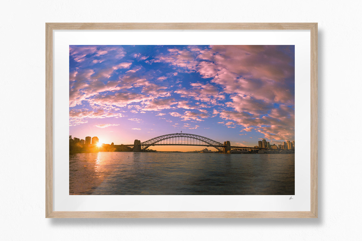 Sunrise Sydney Harbour Bridge