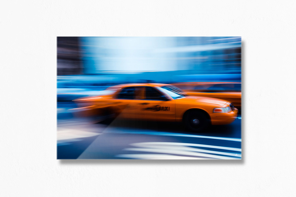 Light Speed, New York City - Acrylic Facemount