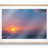 Morning Surf Maroubra Beach. Morning Flame, surfers waiting for waves at sunrise.