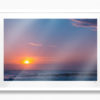 Morning Surf Maroubra Beach. Morning Flame, surfers waiting for waves at sunrise.