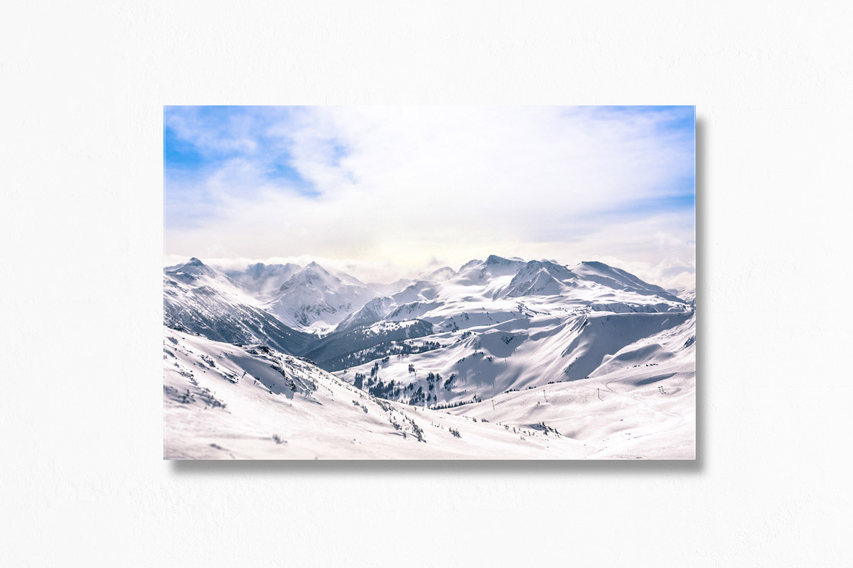 Mystical Mountains, Whistler - Acrylic Facemount