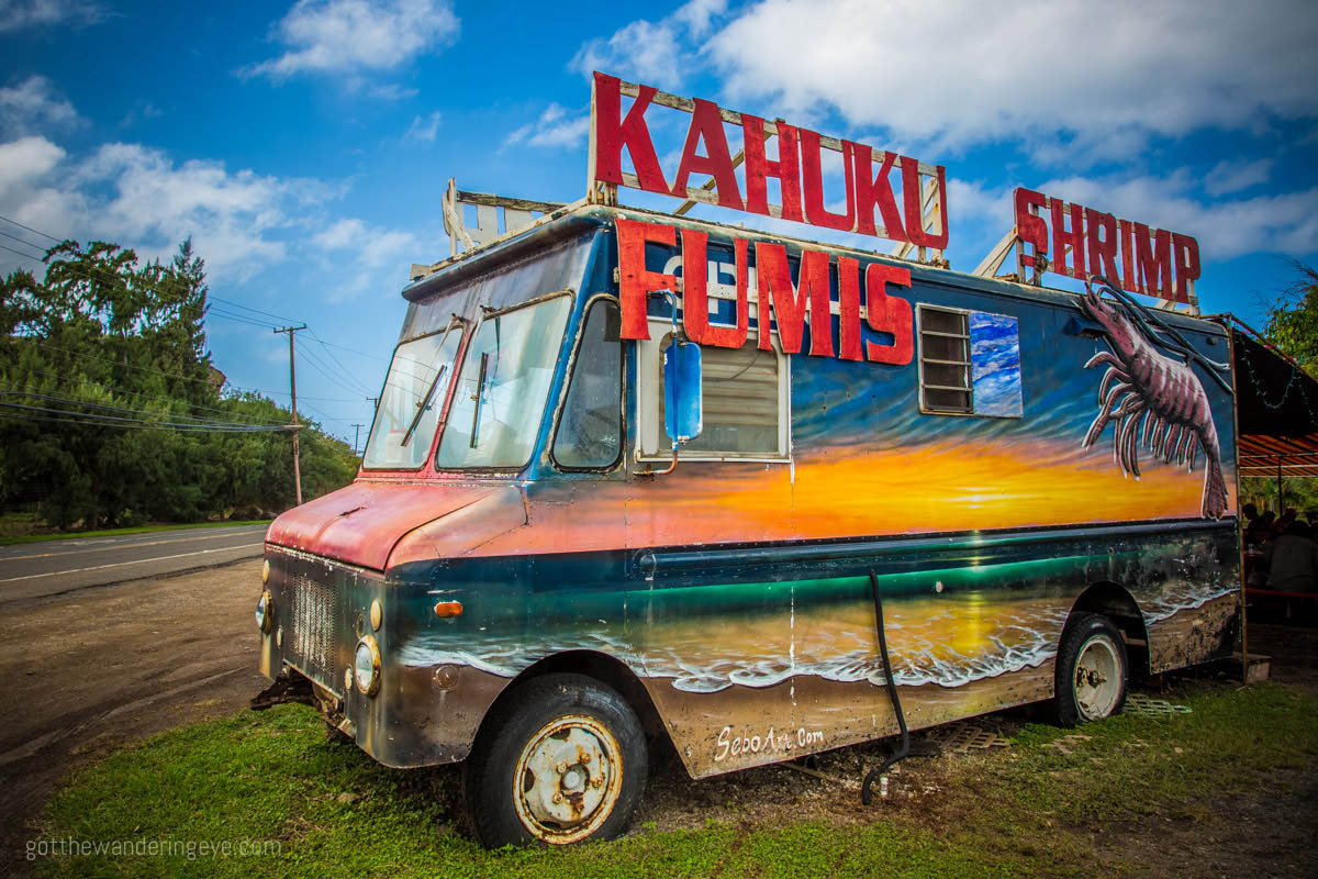 Shrimp Truck Hawaii, North Shore