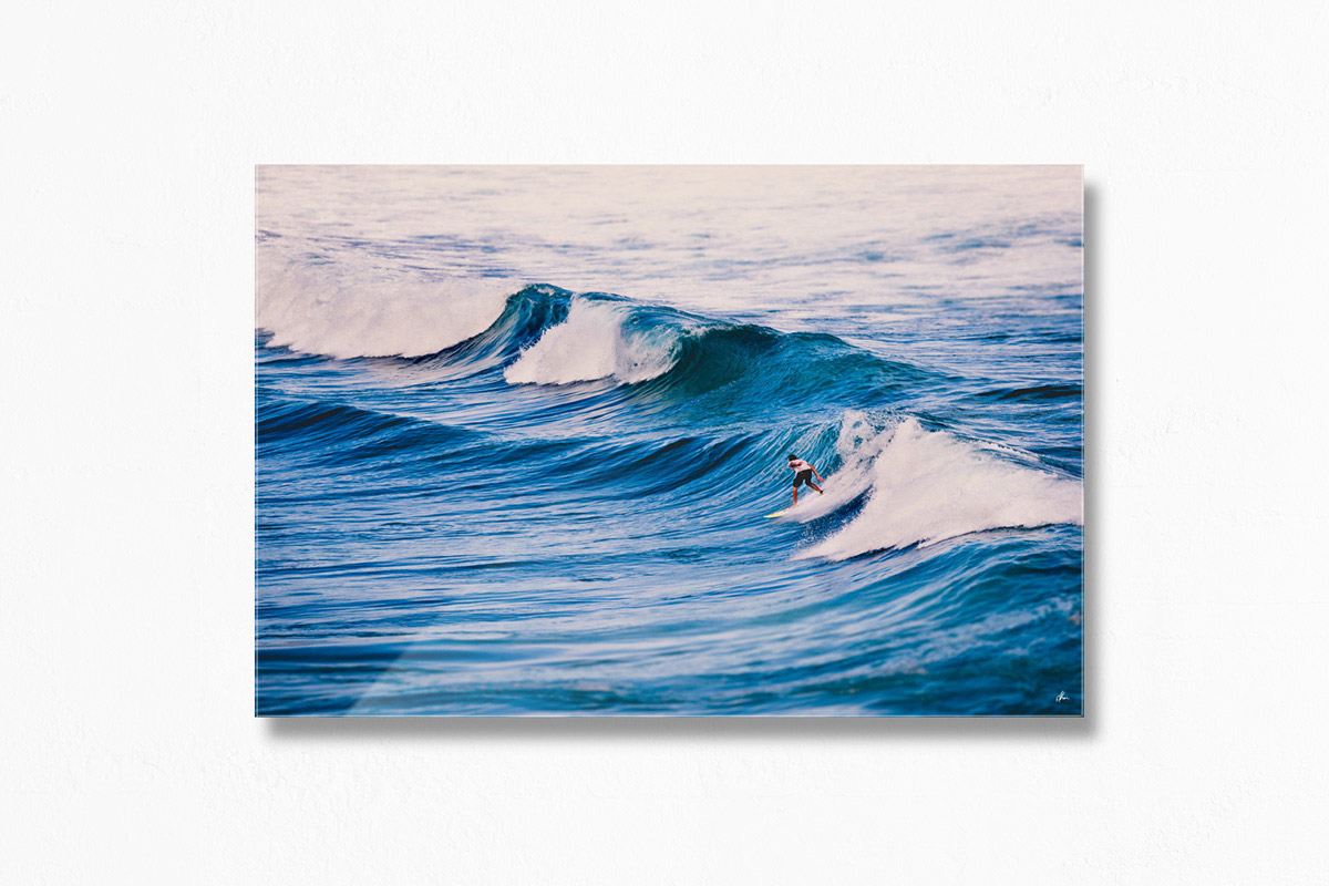 Surfing Big Waves Bondi Beach Sydney Australia