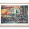 Counterfeits on Canal, New York City - Oak Frame