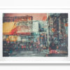 Counterfeits on Canal, New York City - White Frame