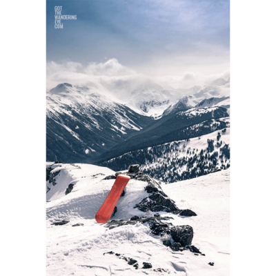 Snowboarding in Whistler Blackcomb