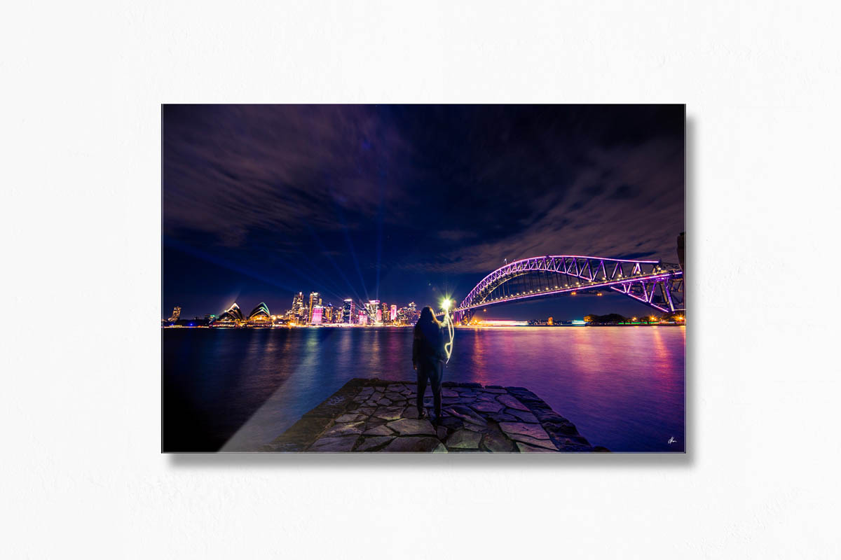 Vivid Dreams, Sydney - Acrylic Facemount