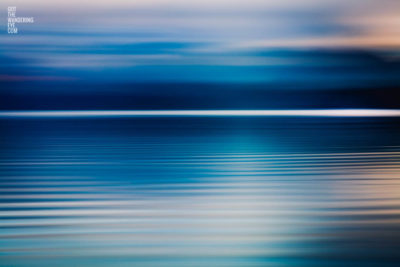 Long Exposure Blur. Wanaka New Zealand