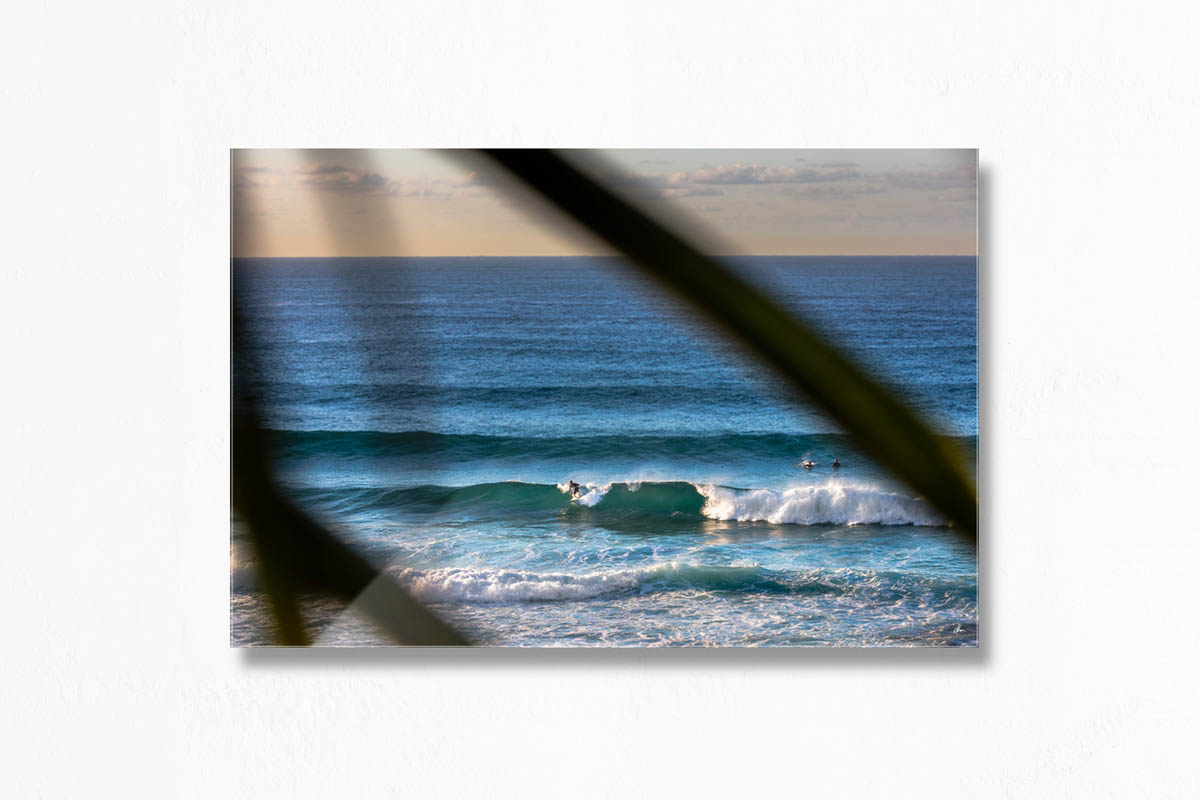 Surfers Bondi Beach good waves