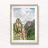 Mount Huangshan. Mountain Peak Yellow Mountains China