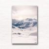 Skiing Whistler Canada. Winter playground covered in snow.