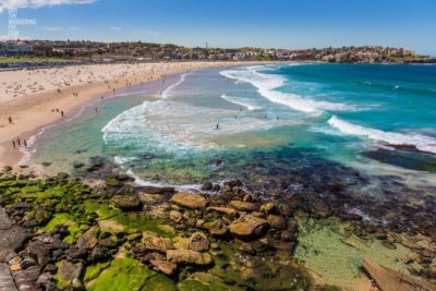 Bondi Beach Australia Landscape in Summer