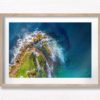 Giles Baths Coogee. Aerial View above Dolphins Point headland