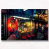 Izakaya Piss Alley Tokyo. Tourist hotspot in Japan