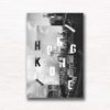 Hong Kong Art Poster. Wandering Types Collection Typography Design