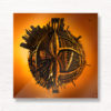 360 Tiny Planet NYC. Brooklyn Bridge abstract art
