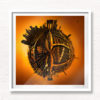 360 Tiny Planet NYC. Brooklyn Bridge abstract art
