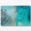 Beach Textures. Aerial landscape above The Maldives