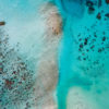 Beach Textures. Aerial landscape above The Maldives