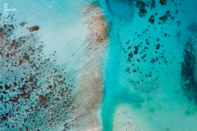 Beach Textures. Aerial landscape above The Maldives