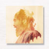 Double Exposure Art Photography. Japan art of the sumo.