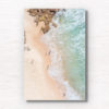 Fine Art Photography Print. Aerial oceanscape of sunlovers at Maroubra Beach Sydney