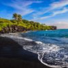 Wai’anapanapa Black Sand Beach, Maui Hawaii
