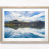 ? Lake Hayes Reflection New Zealand landscape.