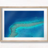 Aerial Island View from seaplane above Indian Ocean, Maldives