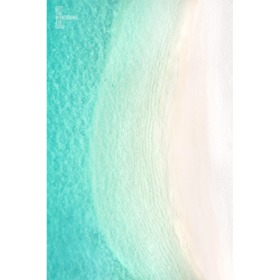 White Sand Beach Ripples