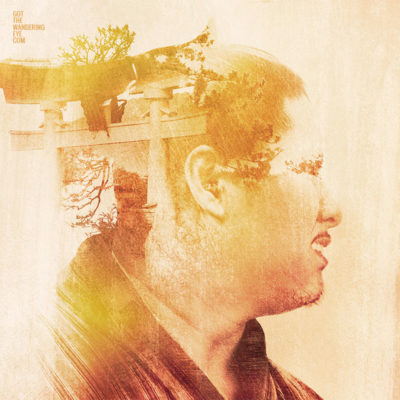 Multiple Exposure Portrait. Sumo, Torii Gates, Japan