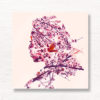 Double Exposure Portrait Photography. Cherry Blossoms Japan