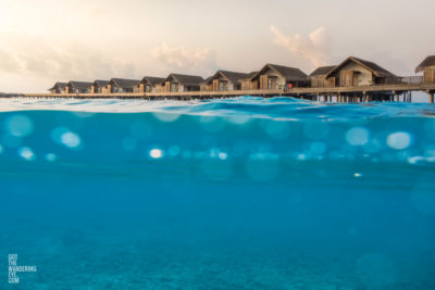 Overwater Bungalows in the Maldives