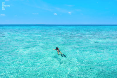 Clearest Water Beaches. Maldives Snorkelling