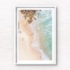 Fine Art Photography Print. Aerial oceanscape of sunlovers at Maroubra Beach Sydney