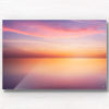 Tropical Beach Sunrise. Long exposure pink sky