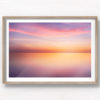 Tropical Beach Sunrise. Long exposure pink sky