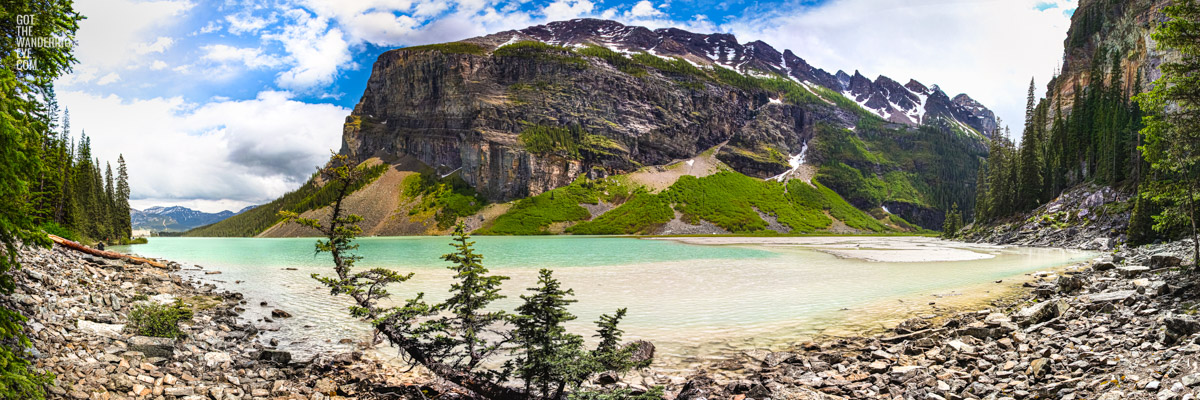 Fairview Mountain in Banff National Park, Lake Louise, Alberta, Canada