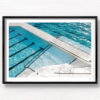 Turquoise waters of Bondi Icebergs