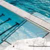 Turquoise waters of Bondi Icebergs