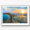 Fine Art Photography. Long exposure of early morning sunrise at Mahon Pool, Maroubra.