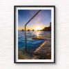 Fine Art Photography. Beautiful sunrise above Ross Jones Memorial Pool in Coogee.