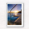 Fine Art Photography. Beautiful sunrise above Ross Jones Memorial Pool in Coogee.