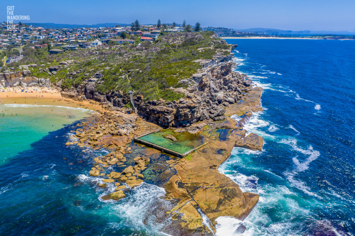 Northern Beaches Ocean Pool. North Curl