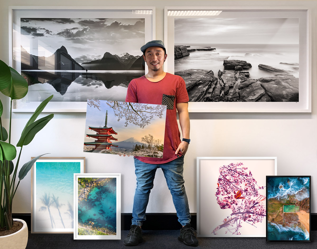 al-with-framed-art