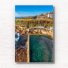 Swimmers enjoying morning laps at Wylies Baths, Coogee