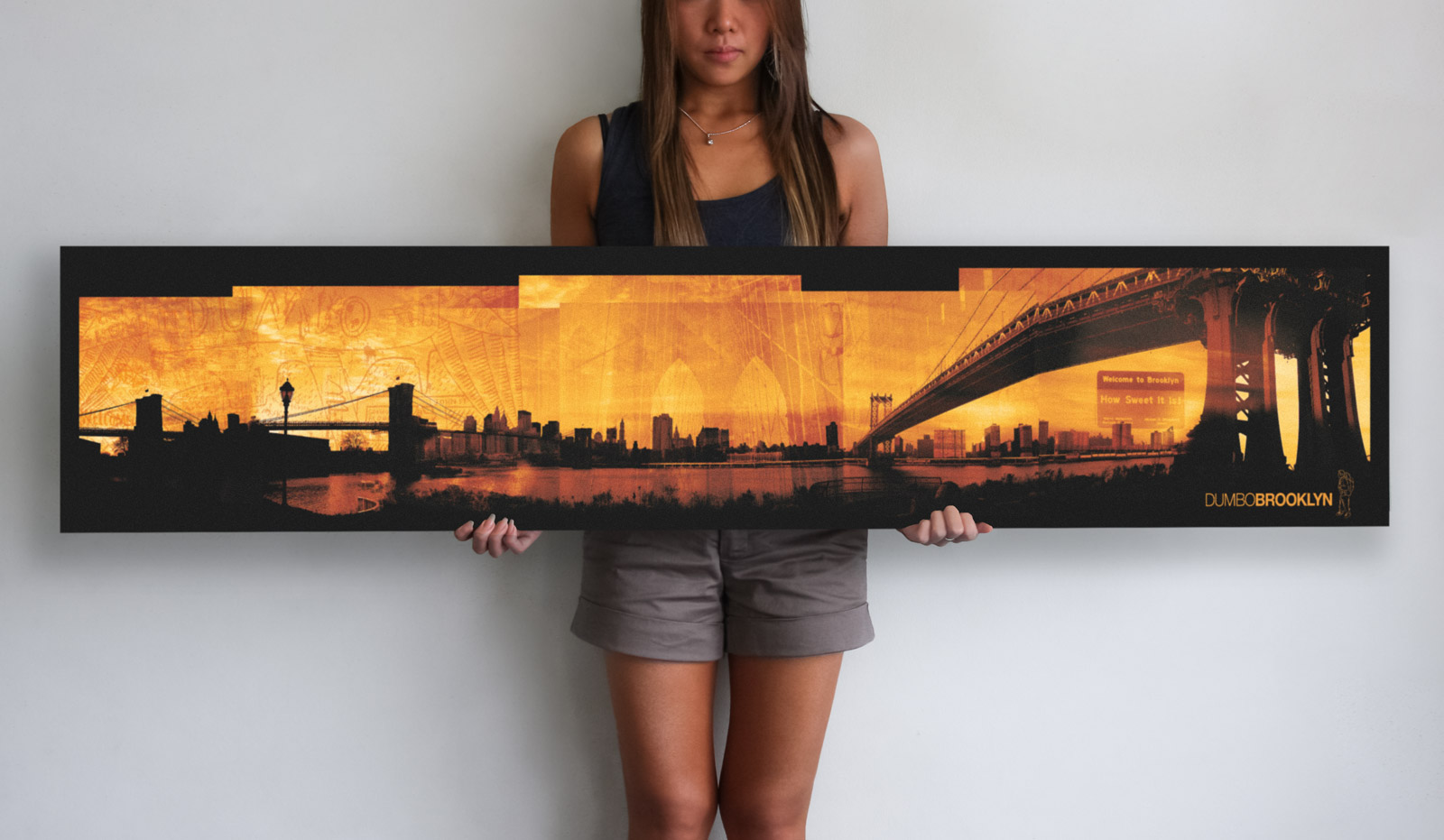 Travel photography by Allan Chan. The first print that started Gotthewanderingeye. Panoramic Taken in D.U.M.B.O. NYC. 