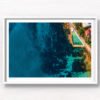 Fairy Bower Rock Pool on Marine Parade Manly. Framed art photography wall art print. Framed art photography wall art print.