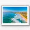 Bombo Beach aerial Kiama. Beautiful South Coast NSW view. Framed art photography wall art print by Allan Chan.